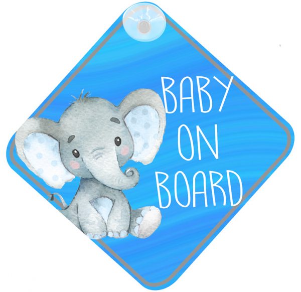 Baby on Board Window Sign - Image 5