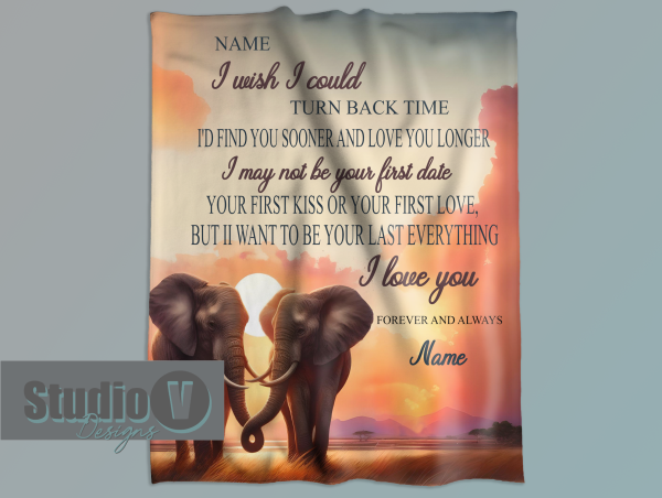 Personalised Fleece Blankets - Image 15