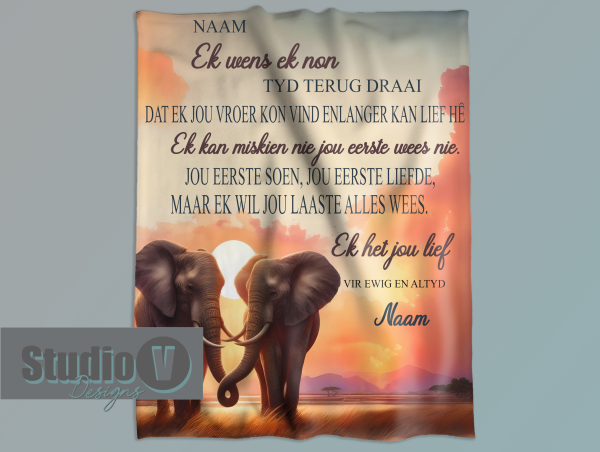 Personalised Fleece Blankets - Image 11